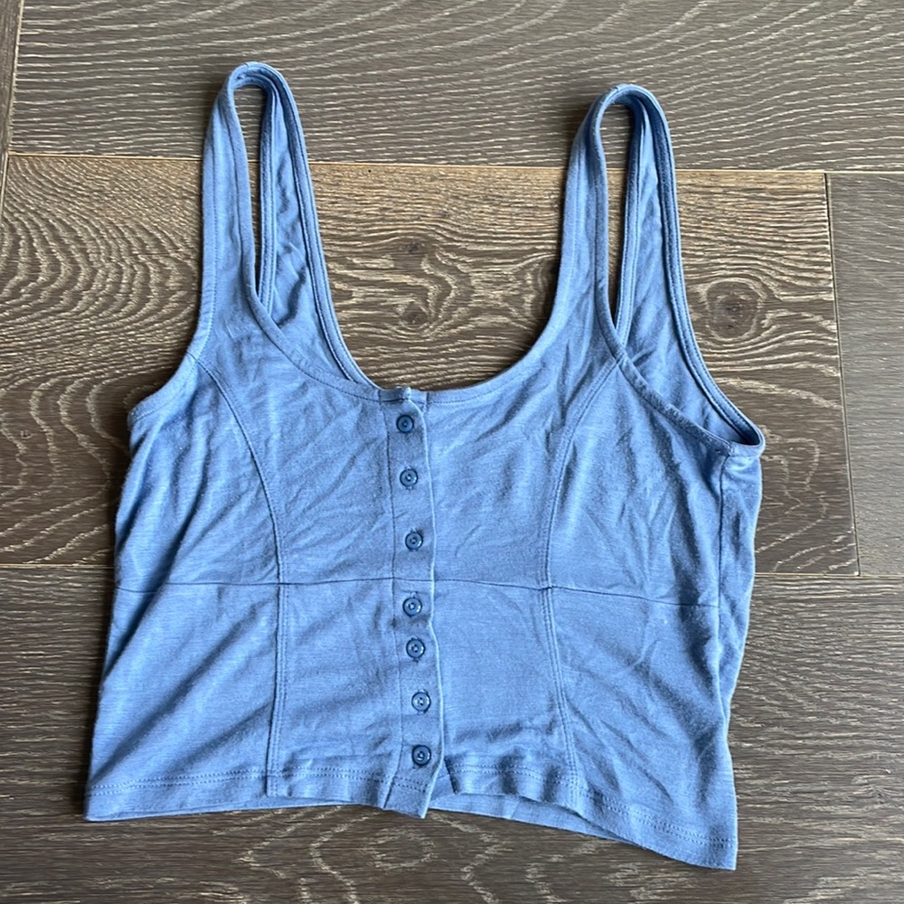 Blue Tank Top
